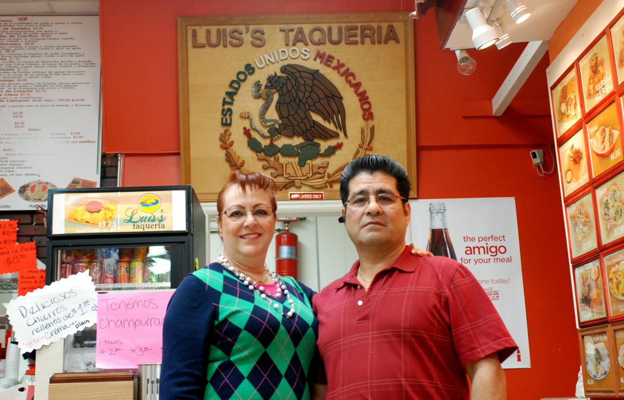 Luis & Luisa Quintero of LuisTacqueria Photo: Richard Jensen