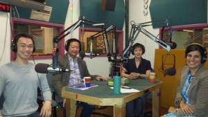 Samson Syharath, Larry Toda, Wynee Hu & host Sarika Mehta