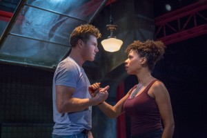 Gavin Hoffman & Ayanna Berkshire in THE UNDERSTUDY 